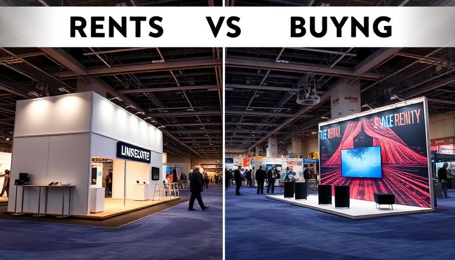 Renting versus buying trade show displays cost comparison at exhibition