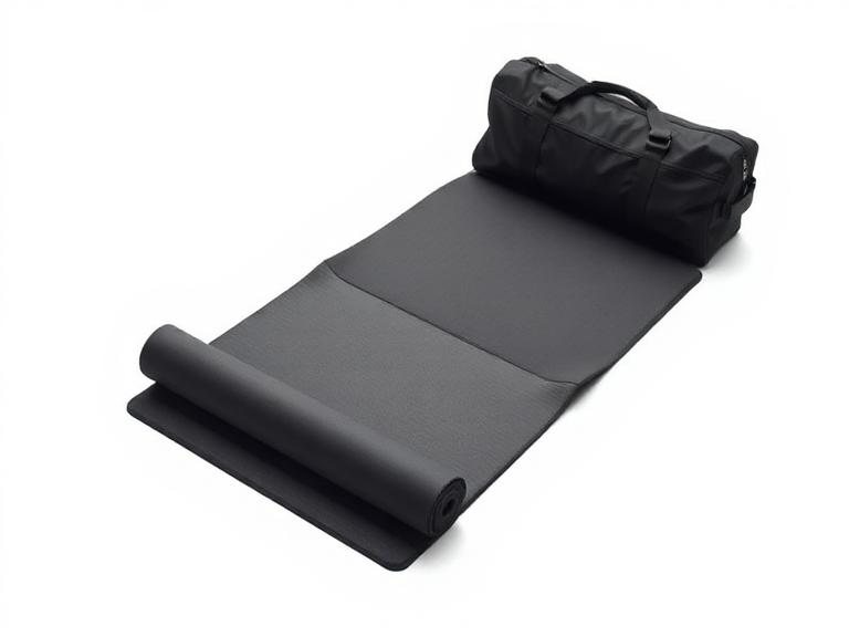 Portable rollable trade show display flooring mat