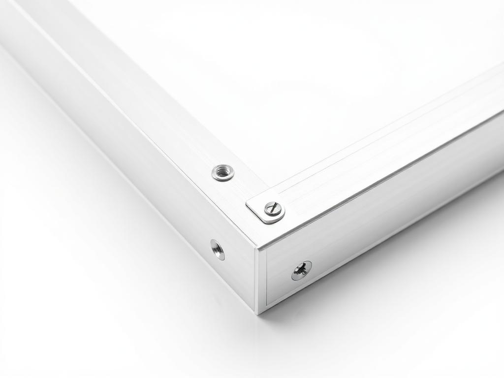 Smart Fit aluminum panel connector hardware detail